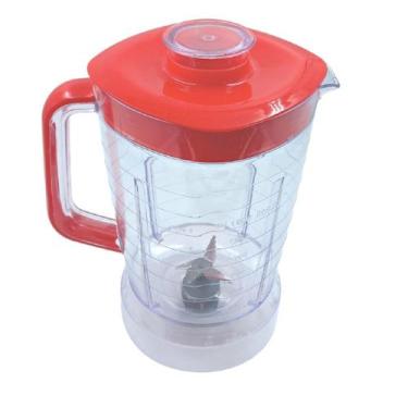 Imagem de Copo De Liquidificador Para Britania Blq1350 Inox Turbo Verm - Microma