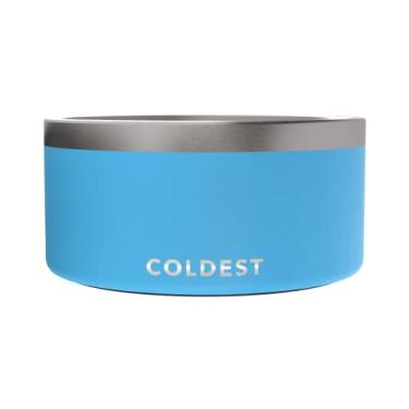 Imagem de Tigela para cães Coldest Dog – antiferrugem, antiderrapante, 3 camadas com isolamento térmico para cães – à prova de derramamento e resistente – Tigela de água para cães, gatos e animais de estimação,