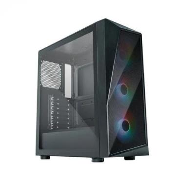 Imagem de Gabinete Cooler Master CMP 520 Vidro - 3 Fans LED - Preto