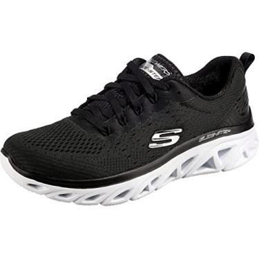 Imagem de Skechers Novas facetas femininas, Bkw = preto/branco, 36