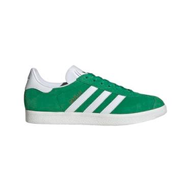 Imagem de adidas Tênis masculino Gazelle, Verde Gazelle/Footwear-core branco, 45