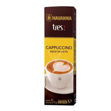 Imagem de Cápsulas Tres Cappuccino Doce de Leite Havanna 10 cápsulas, 10 Cápsula