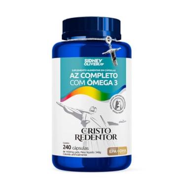 Imagem de Vitamina A-Z Ômega 3 240 Cápsulas Cristo Redentor
