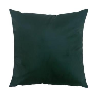 Imagem de Capa para Almofada em Veludo Liso Quadrada 60x60 com Enchimento Várias