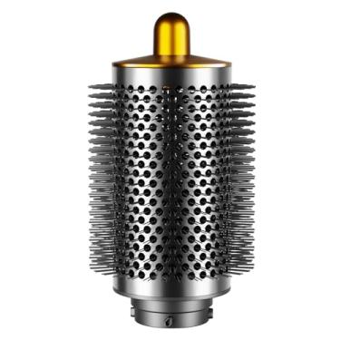 Imagem de AFDD Escova Volumizadora Redonda Grande de 3 Polegadas Compatível com Dyson Airwrap HS01/HS05, Dourada, Para Todos os Tipos de Cabelo