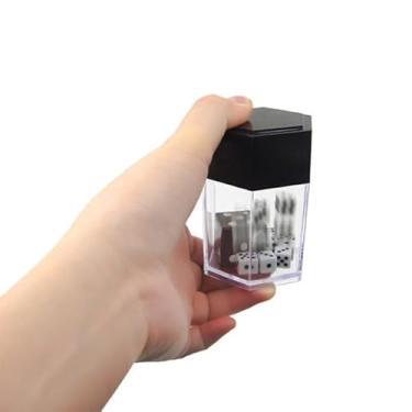 Imagem de 1Set Black Magic Explode Explosion Dice Easy Magic Tricks for Prop Novelty Funny Toy Close-up Performance Joke Prank Toy(Black 7.5cm x 5cm) Use Safety,Magic Kits and Accessories,Novelty and Gag Toys