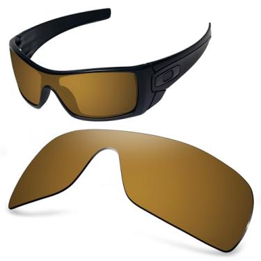Imagem de AOZAN Lentes de reposição ANSI Z87.1 para óculos de sol Oakley Batwolf OO9101, Cobre - ouro, Batwolf