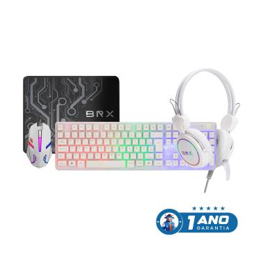 Imagem de COMBO GAMER BRX CB-G593W WHITE