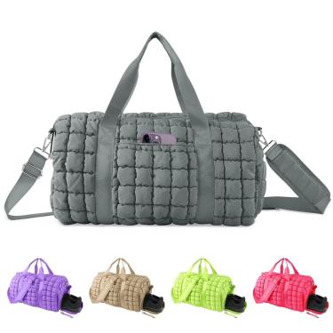 Imagem de Mochila XSUIOY acolchoada Travel Gym com compartimento L-Grey