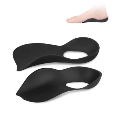 Imagem de Palmilha Ortopédica de Suporte de Arco 3/4 para Fascite Plantar Pés Chatos Dor no Pé Excesso de Pronação