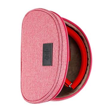 Imagem de Capa para fone de ouvido Bluetooth sem fio Geekria ouro rosa para Bose QuietComfort 35 II, QC35 II, bolsa de transporte protetora, Rose Gold Soft