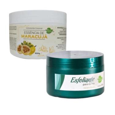 Imagem de Kit Hidratante Corporal Maracujá 300g + Esfoliante para os Pés 300g - 