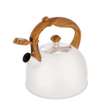 Imagem de Chaleira Wood 2,5 Litros Bege 007716 MOR