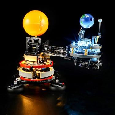 Imagem de BVOPLME Kit De Luzes Led Compatível Com O Conjunto Planeta Terra E Lua Em Órbita Lego Technic, 42179 (Somente Luzes, Sem Modelos)