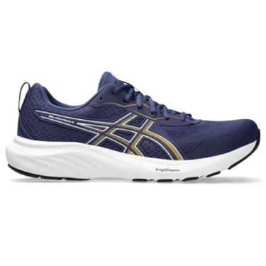 Imagem de ASICS Tênis de corrida masculino Gel-Contend 9, Azul índigo, branco, 9 X-Wide