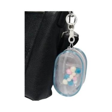 Imagem de Caixa Organizadora De Joias Transparente, Bolsa Para Chaveiro, Carteir