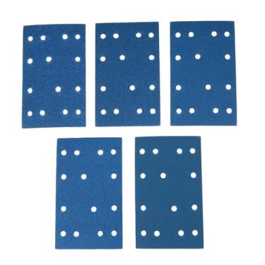 Imagem de Briny River 50 folhas de lixa à prova d'água 80 x 133 mm 60 80 100 120 180 grãos compatíveis com Festool