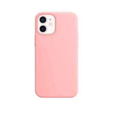 Imagem de Capa Capinha Silicone para iPhone 12 Mini - GCM ACESSÓRIOS, Rosa