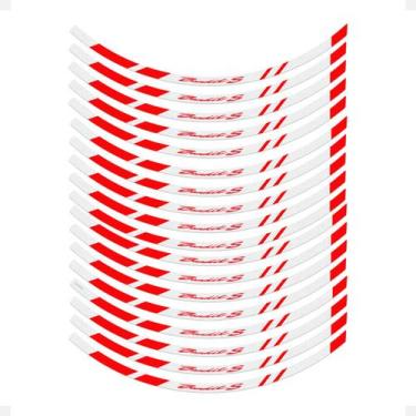 Imagem de Adesivos Compatível Suzuki Bandit S 2011/ Filete Vermelho - SPORTINOX,