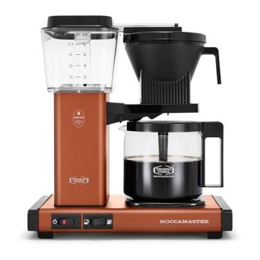 Imagem de Technivorm Moccamaster Cafeteira 53631 KBGV Select para 10 xícaras, terracota, 1,25 l