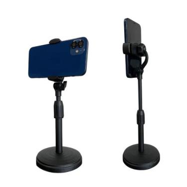 Imagem de Suporte Celular Articulado 360 NO2PROBLEMS Tripé Mesa Portátil Selfie 