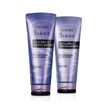 Imagem de Kit Siage Shampoo & Condicionador Acelera O Crescimento - Eudora