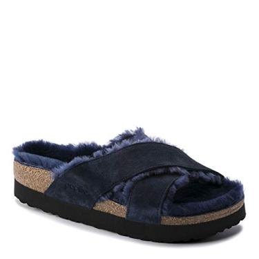 Imagem de Sandália feminina Daytona Birkenstock, Navy Suede, 7-7.5 Narrow