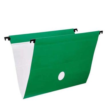 Imagem de Pasta suspensa Delloplus verde 0099.T c/6 unidades Dello