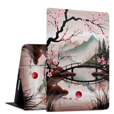 Imagem de Capa para iPad 9ª/8ª/7ª geração, capa para iPad de 10,2 polegadas 2021/2020/2019 fina de couro PU com vários ângulos de visualização, suporte inteligente, função despertar/hibernar automática para