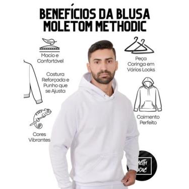 Imagem de Blusa Moletom Bart Masculina Caveira Com Bolso e Capuz Roxo - Methodic