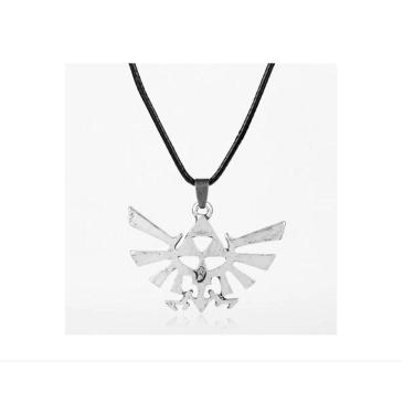 Imagem de Colar Legend Of Zelda Choker Game Couro Sintético Pingente