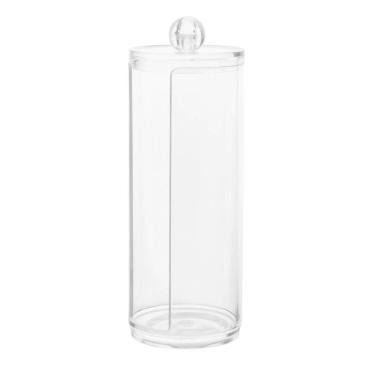 Imagem de Organizador De Acrilico Porta Algodão Em Disco