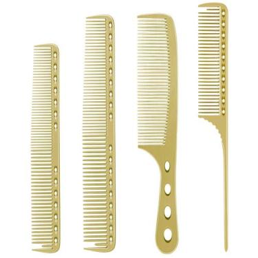 Imagem de Pentes de cabelo CGBARBER Alumínio 4 tipos para cortar aço inoxidável