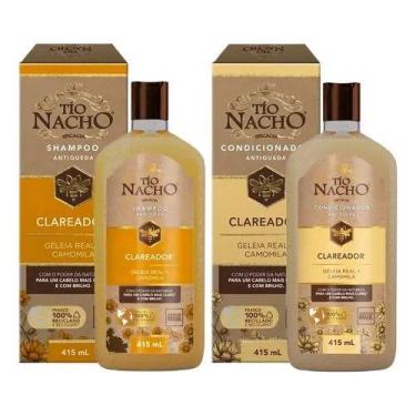 Imagem de Kit Tio Nacho Shampoo e Condicionador Clareador 415ml
