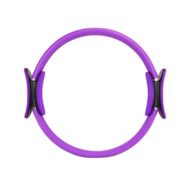 Imagem de Anel de Pilates Arco de Yoga Flexível Circulo Fisioterapia Exercício ioga Tonificação De Corpo