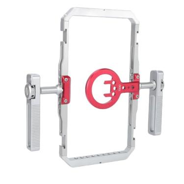 Imagem de Yunir Kit de Vlogging para Plataforma de Telefone, Estabilizador de Vídeo para Smartphone Com Alça, Kit de Plataforma de Vídeo para Telefone Magnético para Anexar Microfone de Luz,