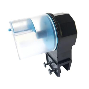 Imagem de Liusj JUnst Alimentador automático de peixes, temporizador de aquário alimentador automático para aquário ou aquário (cor: azul)
