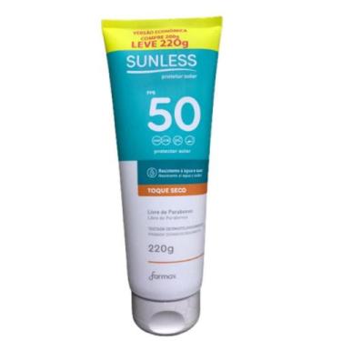 Imagem de Protetor Solar Fps50 Sunless Compre 200g e leve 220g