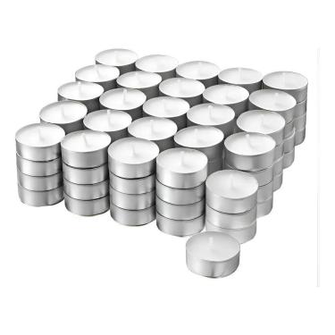 Imagem de Kit 100 Velas Rechaud Decoração Casamento Lâmparina