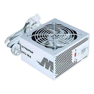 Imagem de Fonte Kmex Pcwells Pw550 Branco 400wts Atx Pw550esg0010b0x Branco