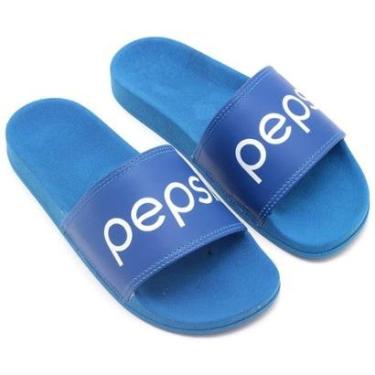 Imagem de Chinelo Pepsi Cola Slide Logo Feminino-Feminino
