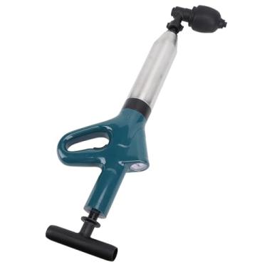 Imagem de Cryfokt Desbloqueador de Alta Pressão Com êmbolo de Vaso Sanitário Indicador de Precisão para Remoção Rápida de Entupimento de Drenagem Em Cozinha de Banheiro - Ferramenta de Encanamento Ergonômica