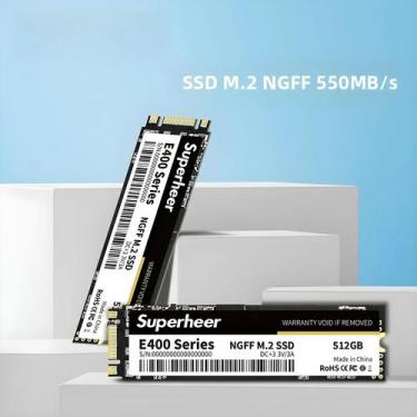 Imagem de SSD M.2 SATA SUPERHEER De Alta Velocidade Para Laptop Notebook 512GB 2