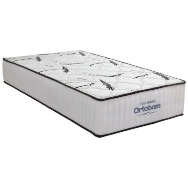 Imagem de Colchão Solteiro Highfoam Bordado Espuma Hr45 88x188x28cm - Ortobom