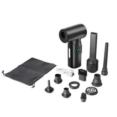 Imagem de Soprador De Ar Sem Fio Portátil De 7500mAh 2 Em 1 Aspirador De Ar Para