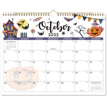 Imagem de Calendário Coboll 2025 Calendário de parede de janeiro a dezembro