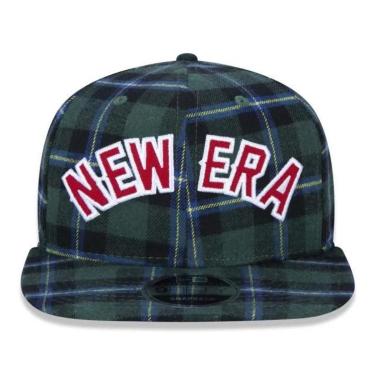 Imagem de BONÉ NEW ERA 950 ORIGINAL FIT XADREZ NEI20BON081 VERDE AZUL-Masculino