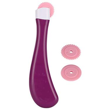 Imagem de Ferramenta de roleta para roda de costura artesanal substituível DIY Kit de marcação de linha de ponto de rolo Alça ergonômica Marcador de ponto de plástico de alta qualidade para