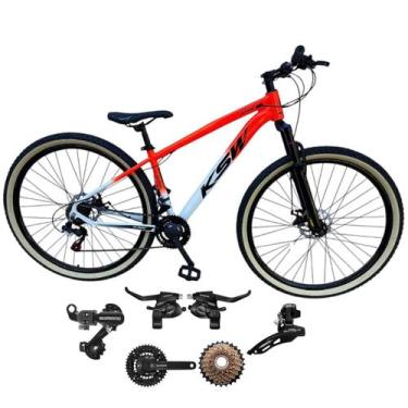 Imagem de Bicicleta Ksw Xlt Aro 29 21v Cambios Shimano e Trocadores Shimano Pedi