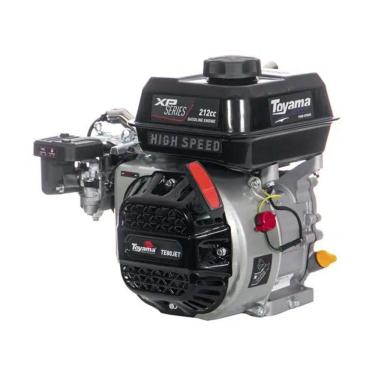 Imagem de Motor Gasolina Toyama Jet 8,1hp Com Escapamento Direto Partida Manual Te80jet-hs-xp